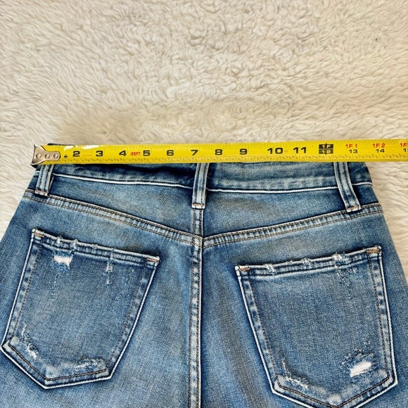 Silver Ankle Straight Distressed Jeans size W24 L27 - Picture 10 of 13